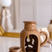 Stoneware tealight holder / oil warmer