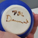 Two beautiful small vases by Preben Brandt Larsen (PBL) Denmark 1980s