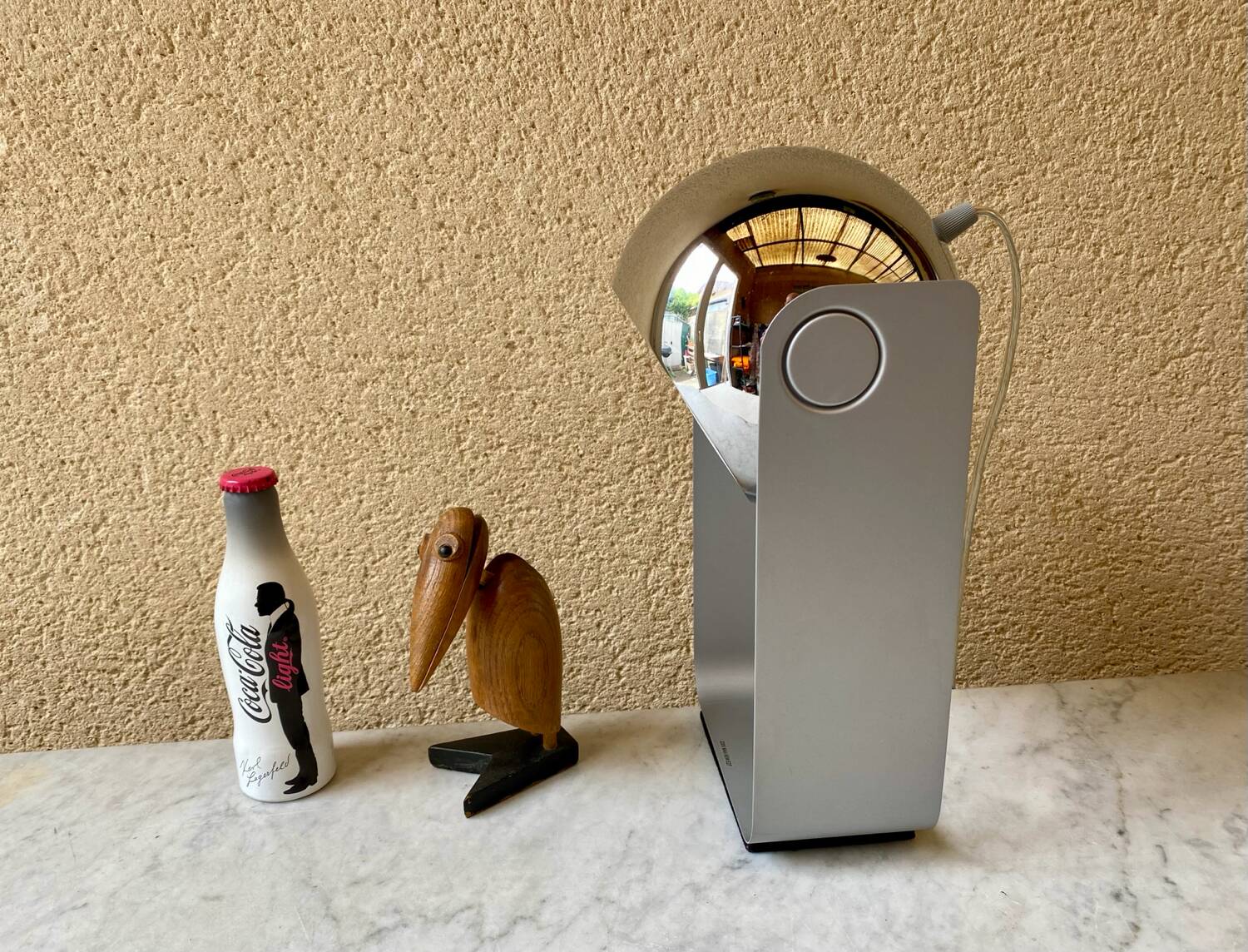 Vintage 90s eyeball desk lamp massive Belgium