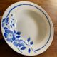 Hollow plates ceranord saint amand blue flower