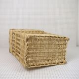 Mini bar in rattan and wicker