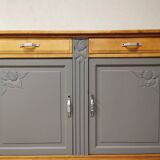 Renovated beech sideboard