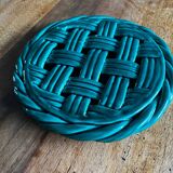 Woven green Vallauris trivet