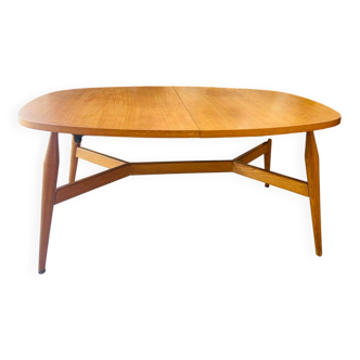 Table basse scandinave « smørrebrød », 1960
