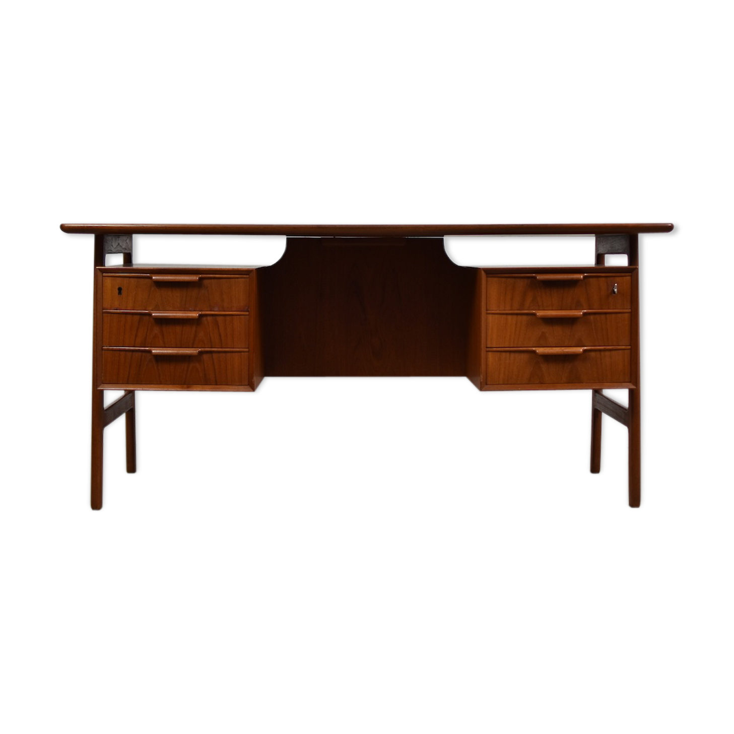 Writing desk by Gunni Omann for Omann Jun Mobelfabrik, Denmark 1960's