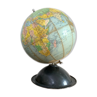Globe terrestre années 50 Girard et Barrère