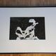 Black and white film photography, abstract