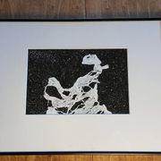 Black and white film photography, abstract.