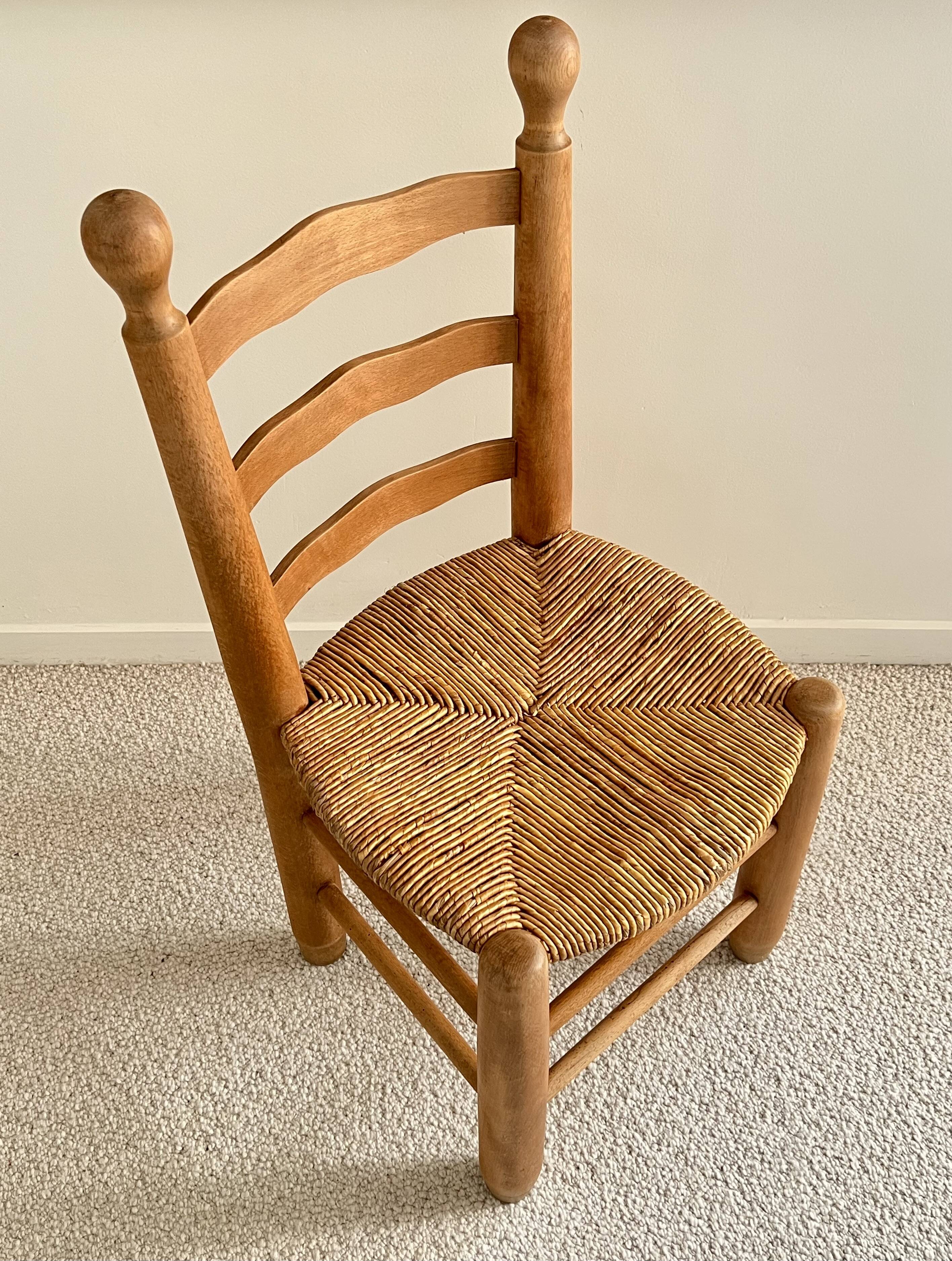 Chaise dans le style de Charles Dudouyt, France années 40