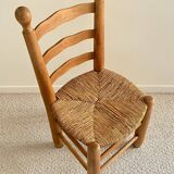 Chaise dans le style de Charles Dudouyt, France années 40