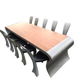 Vintage the wave dining set designed by Hans Kopla, 1997