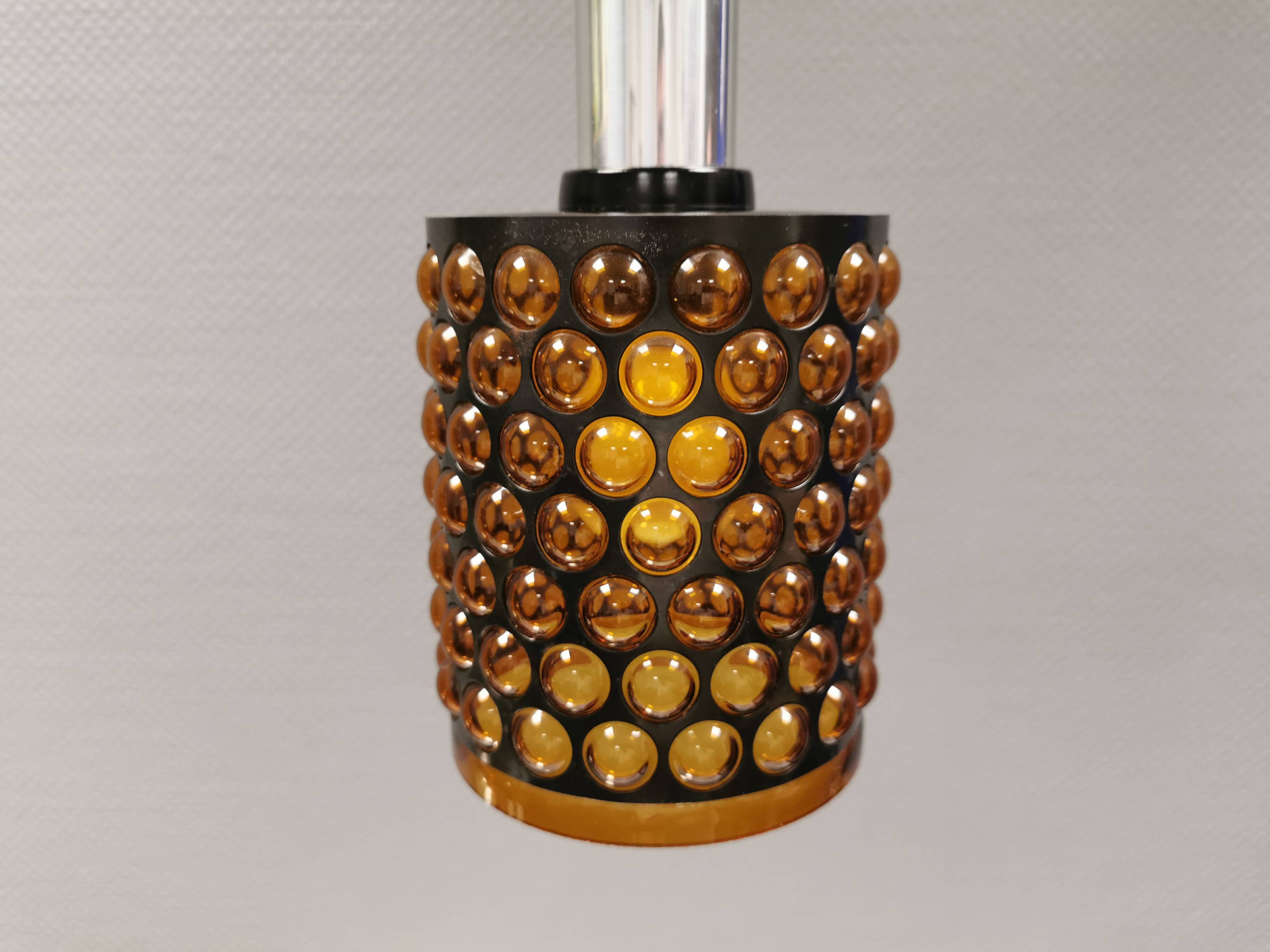 Vintage hanging lamp estimated from the 1980s.