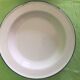 Set of 4 dishes tole enamelled white