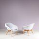 1950s set of 2 easy chairs by Frantisek Jirak, Czech