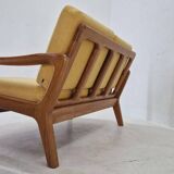 Midcentury 2 seater Teak Sofa by Juul Kristensen, Denmark, 1970s