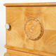 Ash bedside table carved around 1940
