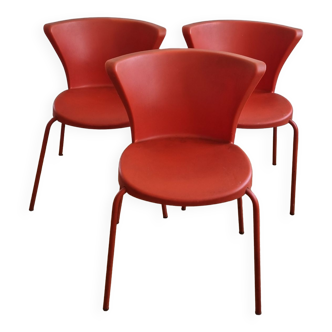 Set 3 vintage ikea chairs