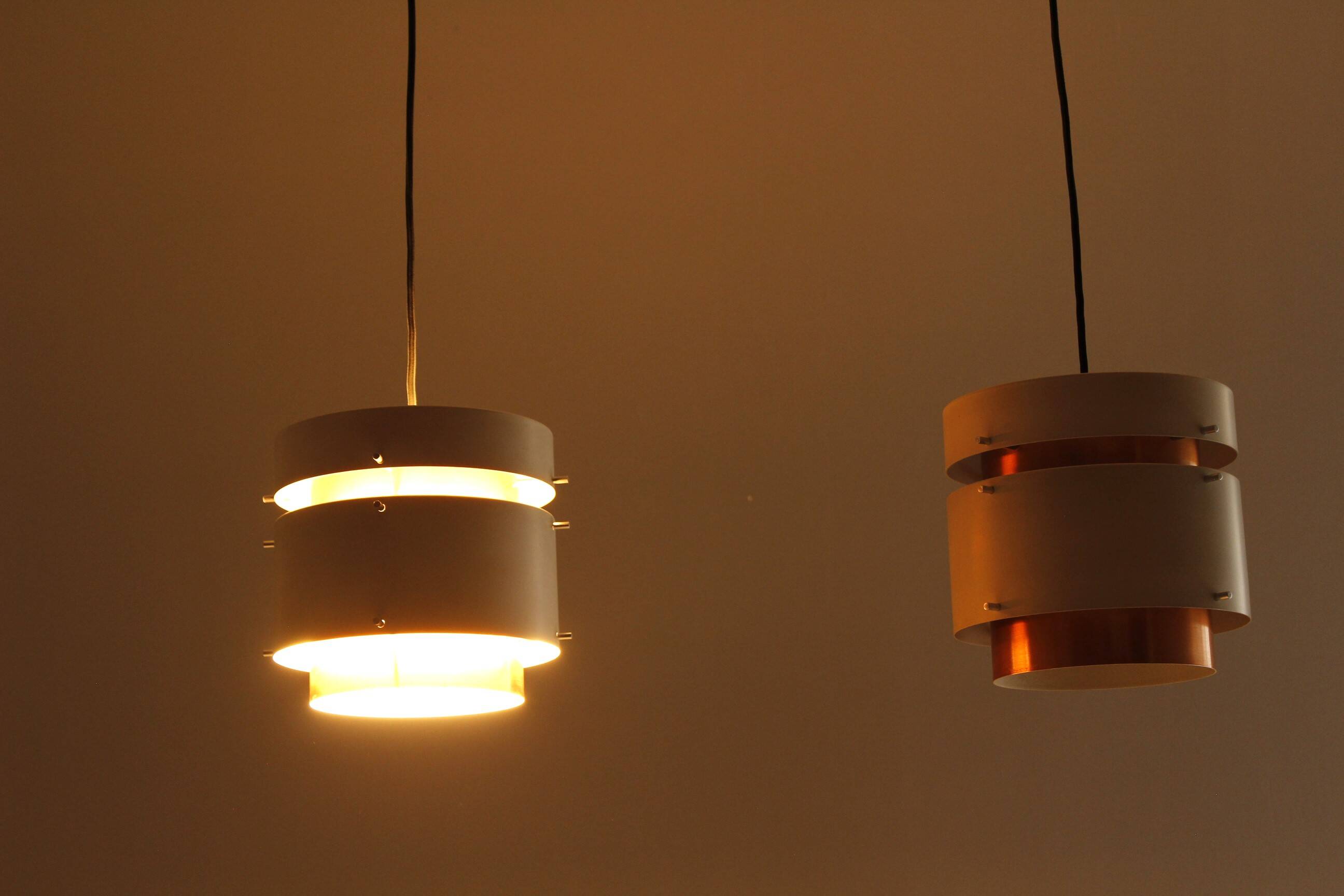 Pair of Scandinavian Pendants, 1960s