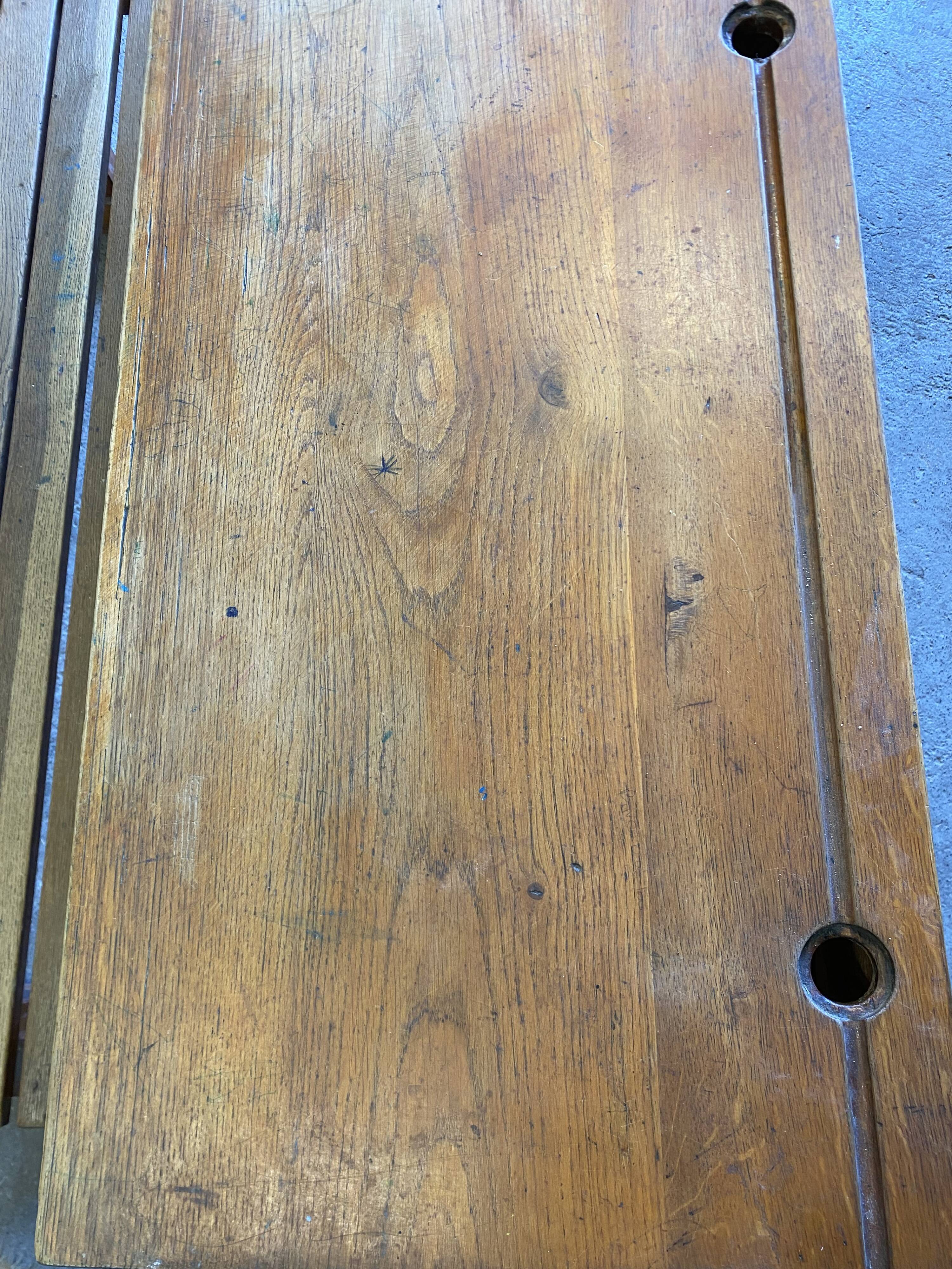 Ancien bureau d’écolier