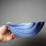 Large shell-shaped ceramic trinket dish, vintage 80s Christian Dior.