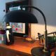 Desk lamp by Hala Zeist, model number 144, desk lamp by H.Th.J.A. Busquet, 1950s
