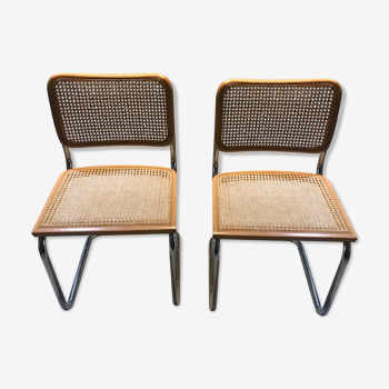 Chaises cesca par Marcel Breuer