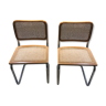 Cesca chairs by Marcel Breuer