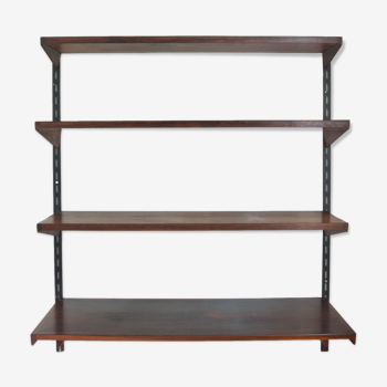 Danish mid-century kai kristiansen rosewood shelves, fm møbler