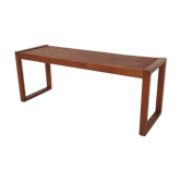 Modern Scandinavian side table in teak, Denmark from the 1960s.