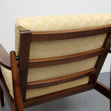 Fauteuil des années 1960 jaune