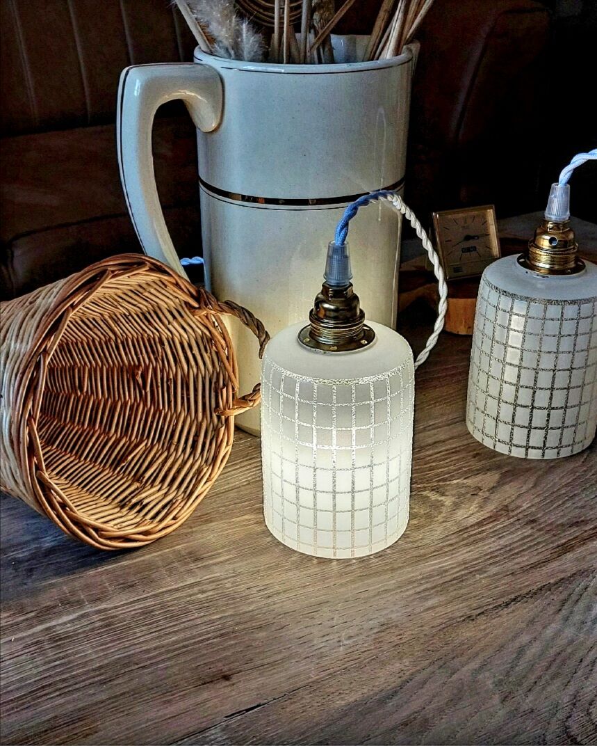 Vintage checkerboard walker