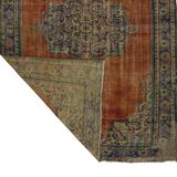 Turkish Anatolian Handmade Vintage Area Rug 302 cm x 197 cm