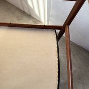 Set of 4 Italian chairs by Gianfranco Frattini.