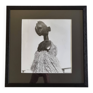 Photographie ethnographique - masque