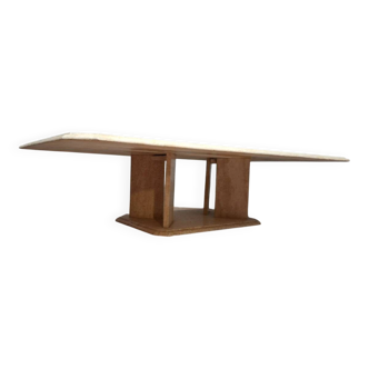 Travertine coffee table – 1970s work