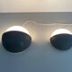 Round black metal wall lights, small and large set, by Bega, 1970s, Germany.