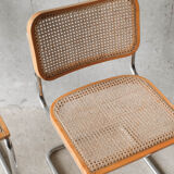 Pair of Cesca B32 chairs by Marcel Breuer