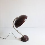 Metal Desk Lamp With Ring Light by Hala, the Netherlands 1950S