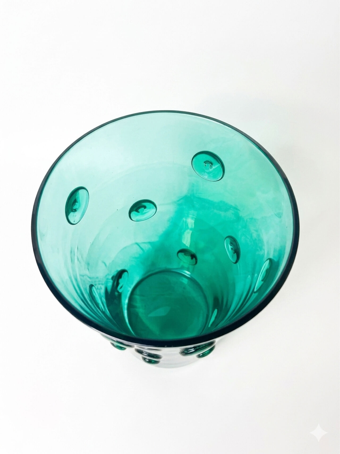 Artist Vase in Blown Glass Marcou Lava Edition