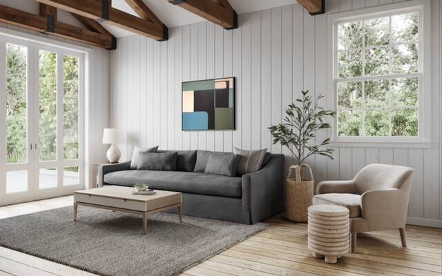 Original geometric painting