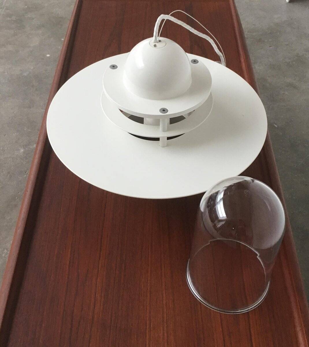 Suspension Planet Albertslund Danish mid-century by Jens Møller Jensen for Louis Poulsen