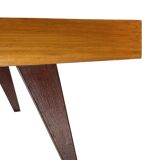 Vintage daybed minimalist design in Teak and Oak 1960s