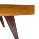 Lit vintage minimaliste en teck et chêne, années 1960