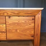 Sideboard seltz casaligne 3 drawers 2 doors granite casa