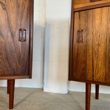 Vintage Danish buffets in rosewood from the 1960s.