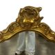Miroir baroque doré vintage / miroir mural