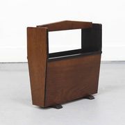 Antique Dutch Art Deco Bauhaus Magazine Rack