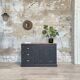 Craft furniture in patinated fir, circa 1950.