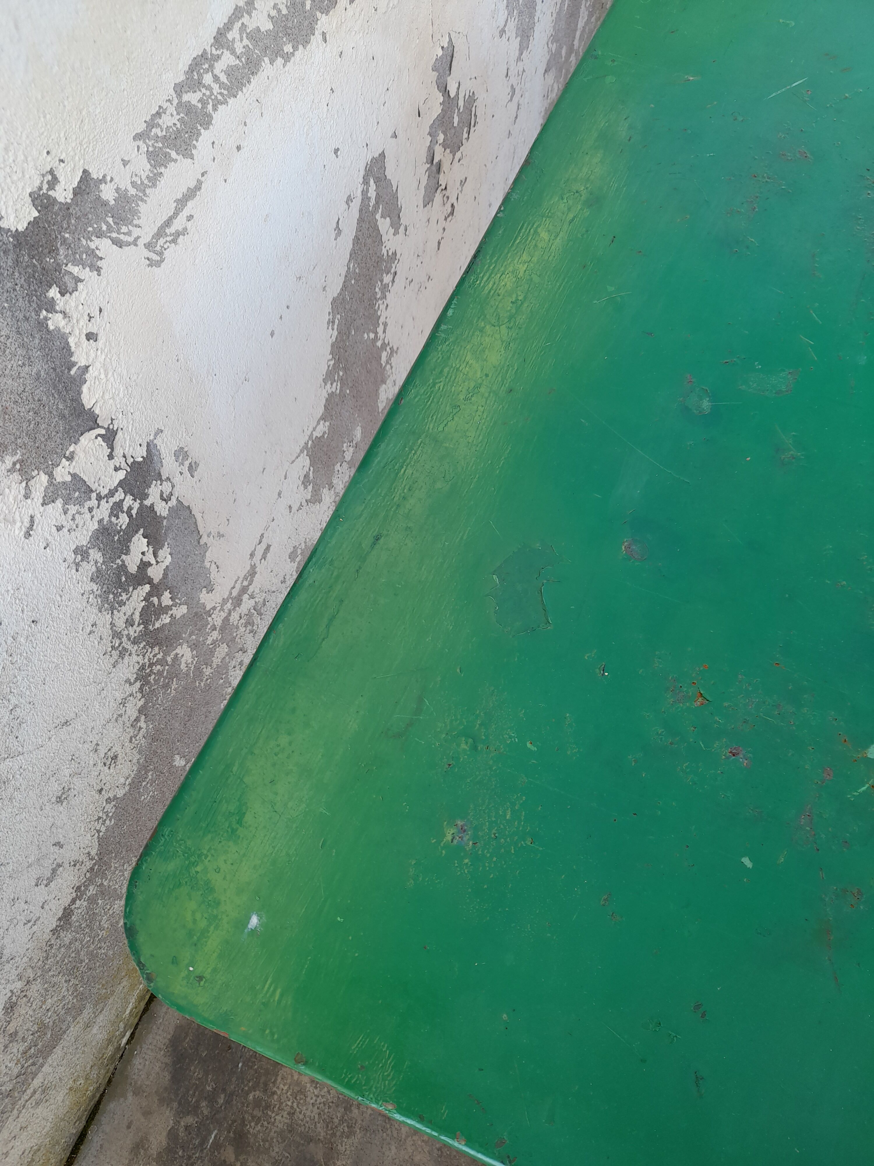 Iron folding garden table