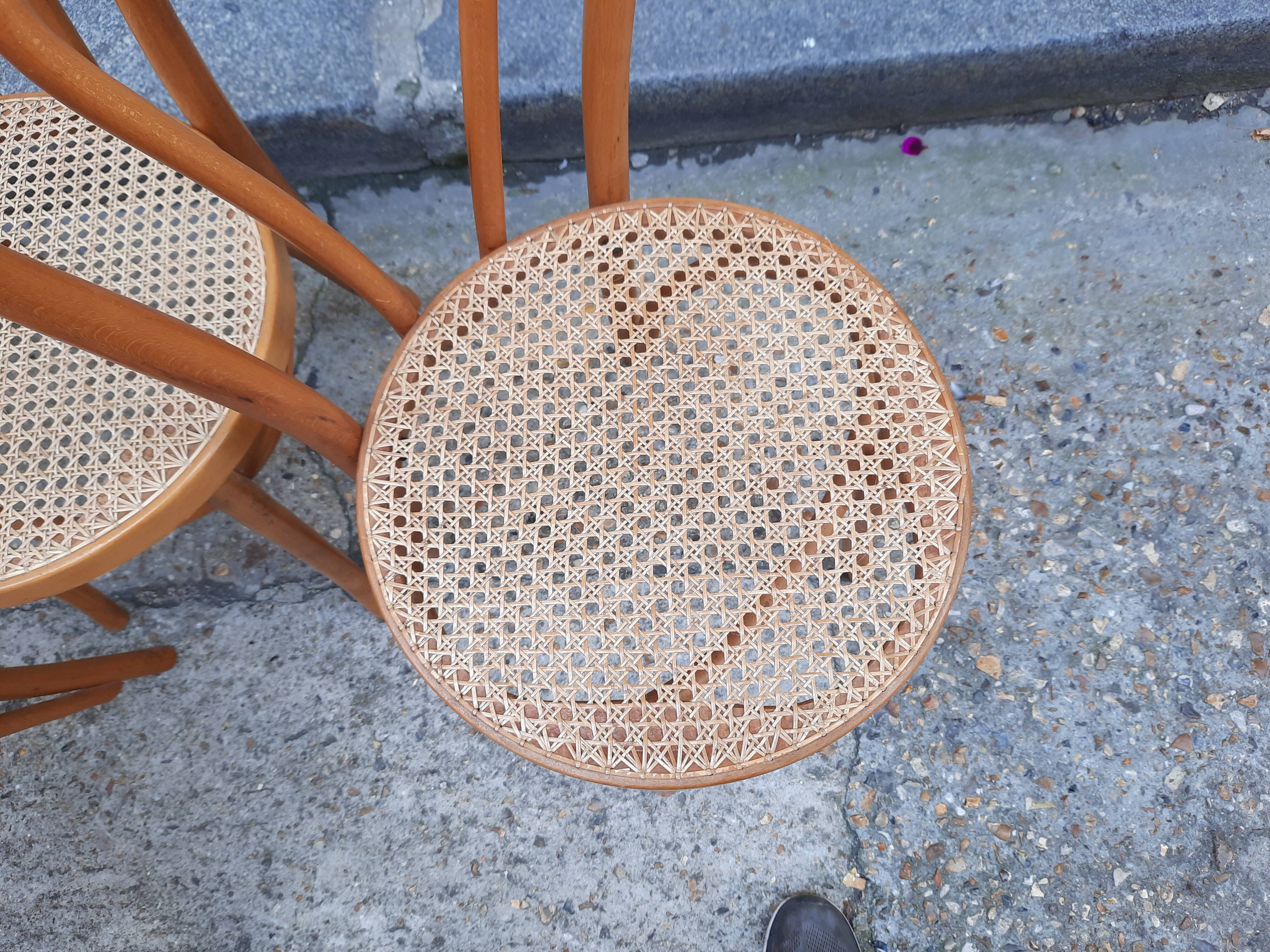 4 bistro chairs